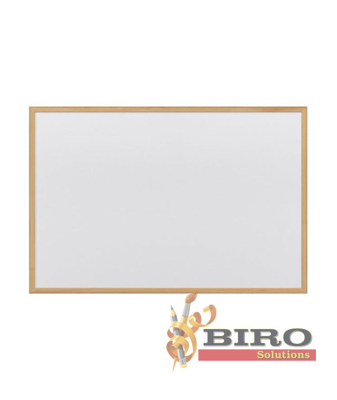 Tabla Whiteboard rama lemn 60x90 cm, non-magnetica PANDA